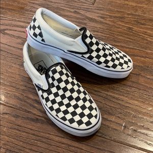 Vans - black checkered